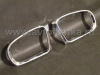 Mercedes W220 S-class хромированные рамки боковых зеркал, комплект 2 шт.