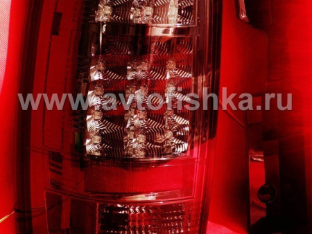 Chevrolet Tahoe, Suburban, GMC Yukon, Denali (07-) фонари задние светодиодные тонированные, комплект 2 шт.