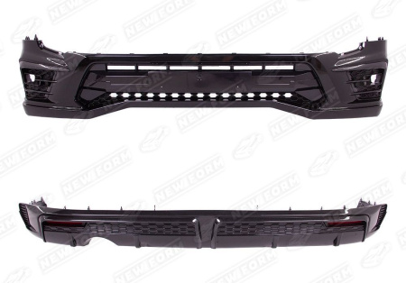 Toyota Land Cruiser LC 300 2021 - н.в. Обвес Modellista 2 черный