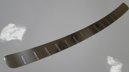 Kia Sorento (10-) накладка на задний бампер с силиконовыми вставками, к-кт 1шт.