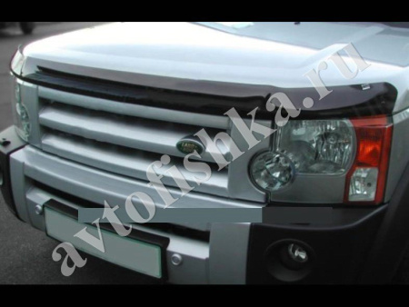 Дефлектор капота темный Land Rover Discovery 3 2004-