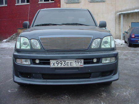Toyota Land Cruiser 100, Lexus LX 470 (98-07) Юбка JAOS на переднего бампера