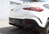 Mercedes-Benz GLE-Klasse C167 рестайлинг 2023 - н.в. Диффузор заднего бампера 5.3 AMG с черными насадками на глушитель