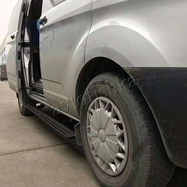 Ford Transit (17-21) штатные выезжающие электропороги автоматические