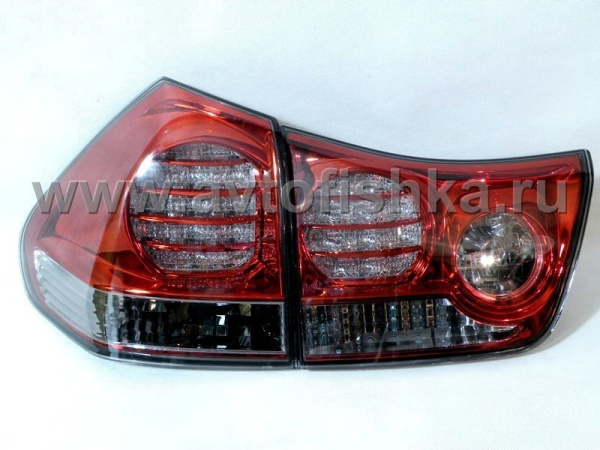 Lexus RX330, 350, 400H (03-08) фонари задние светодиодные красные, комплект 2 шт.