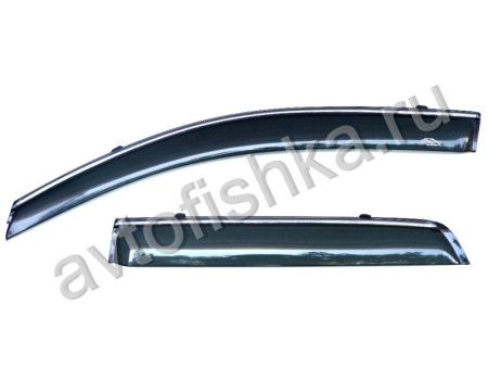 Subaru Tribeca B9 (2007-2014) дефлекторы боковых окон темные, ветровики, комплект 4 шт.
