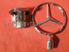 Mercedes W140, W220, W210, W202, W211, W203, W208, W124 эмблема съемная с основанием на капот