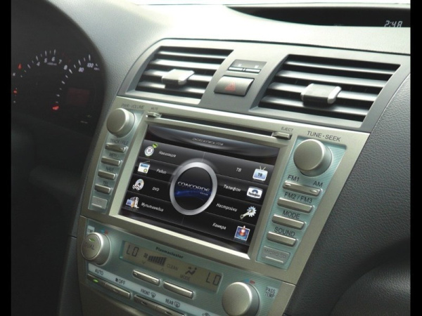 Toyota Camry V40 (06-09) навигационная мультимедийная система с HD экраном, TV, GPS, Concorde CND-V40FR