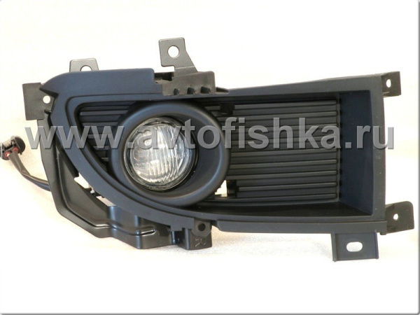 Mitsubishi Lancer 9 (05-07) фары передние противотуманные с черными рамками, комплект 2 шт.