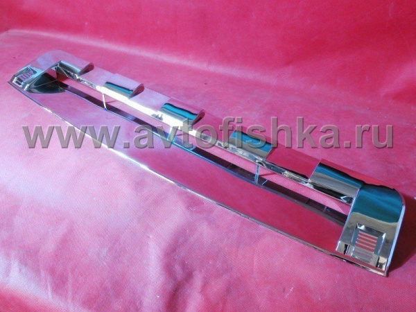 Toyota FJ Cruiser (07-) хромированная накладка переднего воздухозаборника