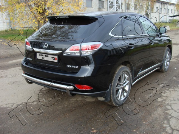 Lexus RX (09–/12–) Защита задняя (центральная) 60,3 мм