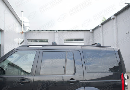 Land Rover Discovery 3 поколение 2004 - 2009 Поперечины черные