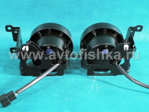 Mitsubishi Pajero Sport (98-07) фары противотуманные, установочный комплект