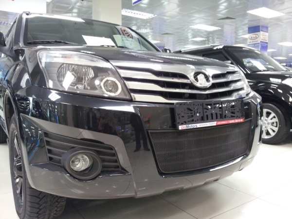 Great Wall Hover H3 (10–13) Защита радиатора, чёрная