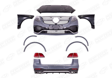 Mercedes-Benz M-Klasse W166 2011 - 2015 Комплект для полной внешней переделки