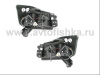Nissan Titan (04-15), Armada (04-07) фары передние линзовые, со светящимися ободками и светодиодной подсветкой, комплект 2 шт.