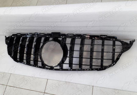 Mercedes-Benz C-Klasse W205 Coupe 2014 - 2018 Решетка радиатора AMG GT черная