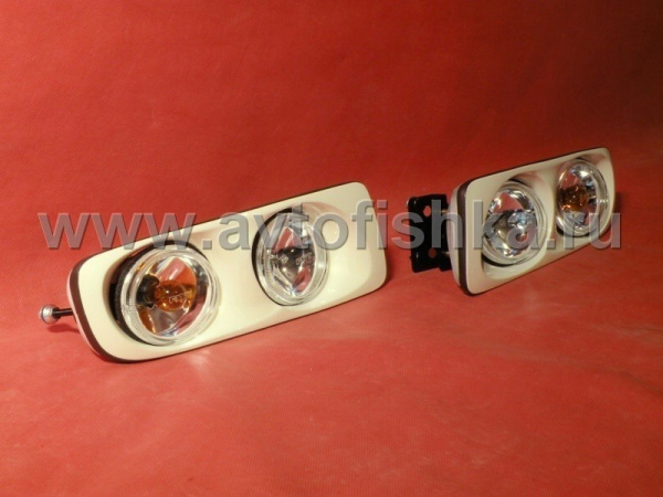 Lexus LX470 (98-07) фары передние противотуманные двойные, комплект 2 шт