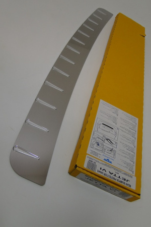 Volkswagen Jetta 6 (05-) накладка на задний бампер с силиконовыми вставками, к-кт 1шт.