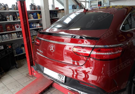 Mercedes-Benz GLE-Klasse C292 2015 - 2019 Спойлер черный