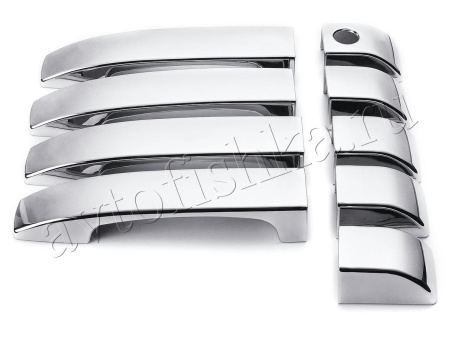 Range Rover Vogue 3 (02-12) накладки на ручки дверей из нержавеющей стали, 4 шт.