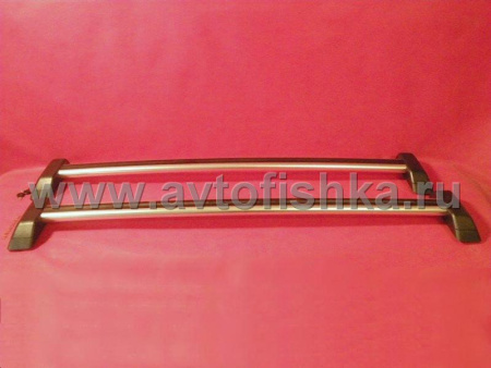 Hummer H3 (05-) рейлинги поперечные с замками, алюминиевые - багажник на крышу