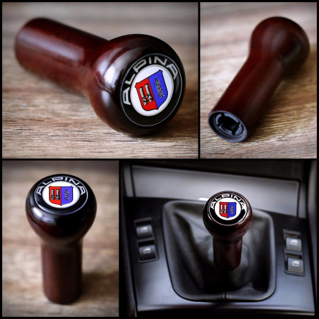 Ручка КПП темное дерево BMW ALPINA E23 E24 E28 E30 E32 E34 E36 E38 E39 E46 E60 E90