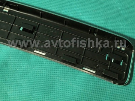 Mercedes-Benz GL (09-) накладка заднего бампера из нержавеющей стали, верхняя, хромированная