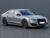 Передний бампер S8 с решеткой для Audi A8 2015-2017
