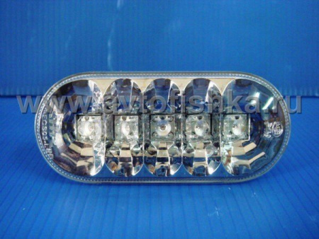 Ford Focus 2 повторители поворотников светодиодные на крыло, комплект 2 шт.