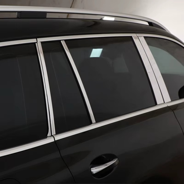 Накладки стоек дверей хром Mercedes-Benz GLS-Klasse X167 2019 - 2023