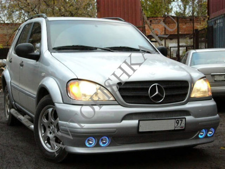 Mercedes ML-Class W163 (97-01) Накладка BRABUS на передний бампер