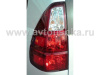 Toyota Land Cruiser Prado 120, Lexus GX470 (02-) фонари задние красно-белые, дизайн Lexus GX (02-), оригинал, комплект 2 шт.