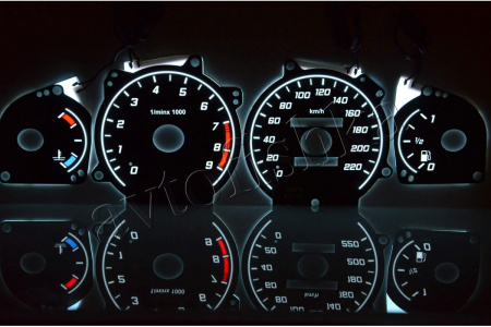 Hyundai Sonata светодиодные шкалы (циферблаты) на панель приборов