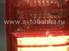 Mitsubishi Pajero 4 (2006-) фонари задние светодиодные красно-тонированные, комплект 2 шт.