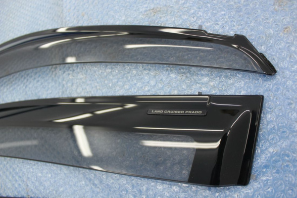 Toyota Land Cruiser Prado 150 (10-) дефлекторы боковых окон, ветровики широкие, комплект 4 шт.