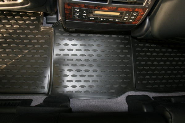 Коврики в салон TOYOTA Land Cruiser 200, 2012-2015 4 шт. (полиуретан)