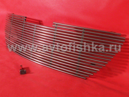 Chrysler Pacifica (03-08) решетка радиатора и накладка на решетку переднего бампера из нержавеющей стали.