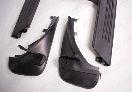 Land Rover Range Rover 3 поколение 2002 - 2005 Пороги с передними брызговиками