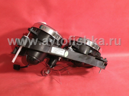 BMW 5 E34 (88-94) передние фары линзовые, со светящимися ободками, комплект 2 шт.