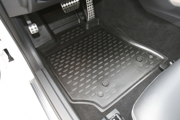 Коврики 3D в салон MERCEDES-BENZ E-Class W212, 2014->, седан, 4 шт. (полиуретан)