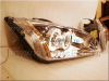 Ford Focus 2 (05-07) фары передние линзовые хромированные, со светящимися ободками, комплект 2 шт.