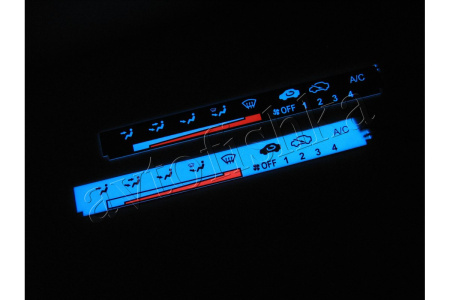 Honda Civic (92-95) светодиодные шкалы (циферблаты) на климат