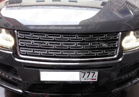 Land Rover Range Rover 4 поколение 2012 - 2017 Решетка радиатора Autobiography черная