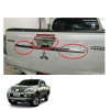 Mitsubishi L200 Triton (15-17) хромированная накладка на заднюю бортовую дверь