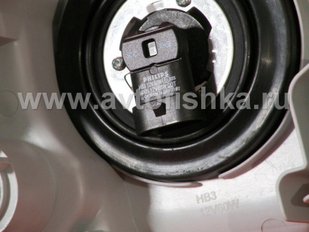 Toyota Camry V40 (2006-2009) фары передние линзовые черные, со светящимися ободками, комплект 2 шт.