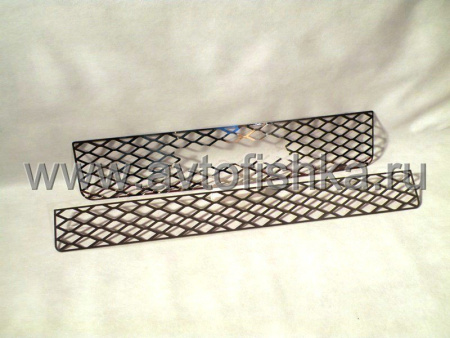 Toyota FJ Cruiser (07-) решетка радиатора и решетка переднего бампера из нержавеющей стали