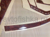 Chevrolet Cruze (2009-) накладки в салон под дерево с коробкой механика, комплект 9 предметов.