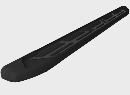 Opel; Chevrolet Antara; Captiva (06–/11–) Штатные пороги Corund black, алюминий