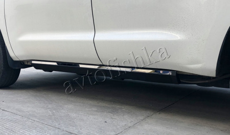 Dodge Durango (18-) штатные выезжающие электропороги автоматические